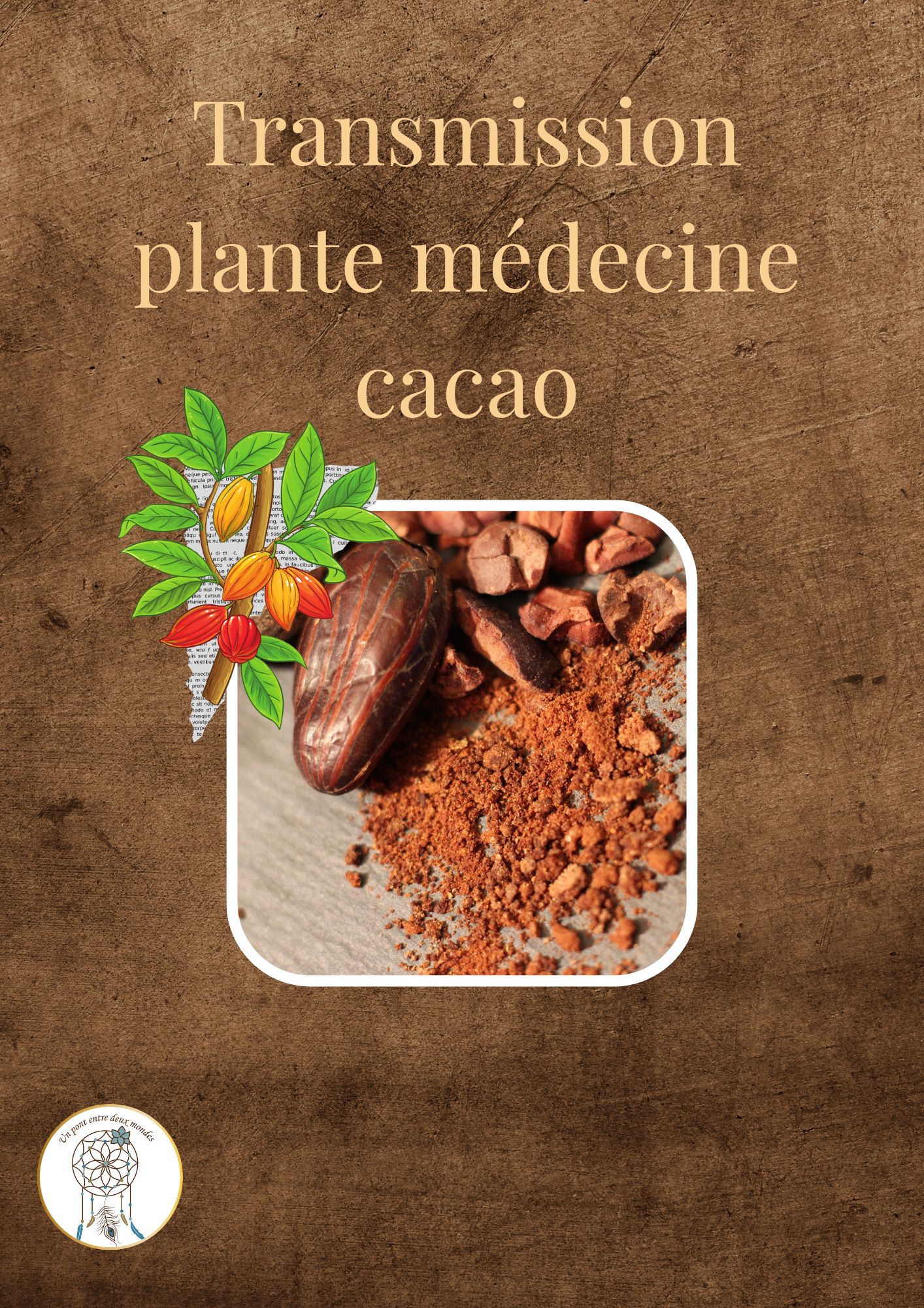 Transmissions de la plante médecine cacao qui va te permettre de recevoir SON enseignement