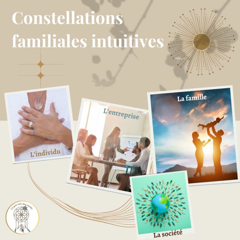 Constellations familiales intuitives, thérapie brêve en psychogénéalogie